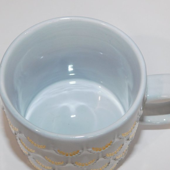 2016 Starbucks Anniversary Mermaid siren tail Scales mug Gray Gold 10 oz - Picture 5 of 7